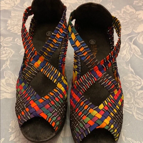 Bernie Mev Colorful Strappy Women's Sandals Size 40. 9/9.5 women’s - Picture 10 of 15